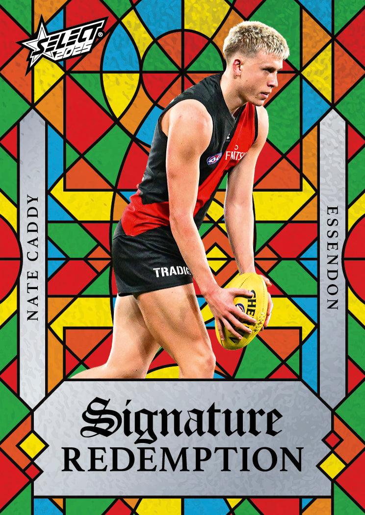 2025 AFL Footy Stars Luminous Myriad Signature Redemption Submission