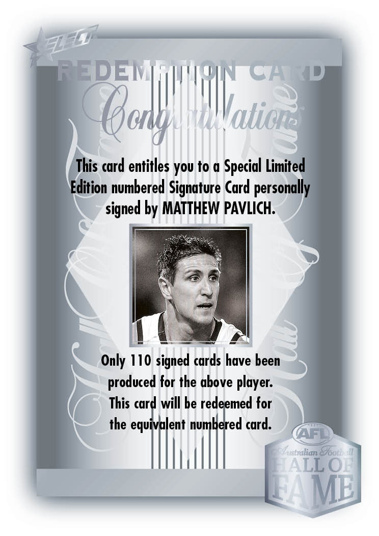 2024 AFL Legacy Ultimate Redemptions Submission (Hall of Fame Signatures)