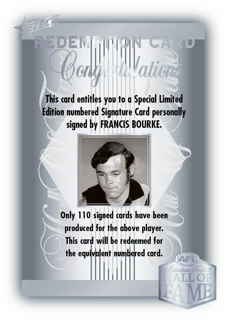 2024 AFL Legacy Ultimate Redemptions Submission (Hall of Fame Signatures)