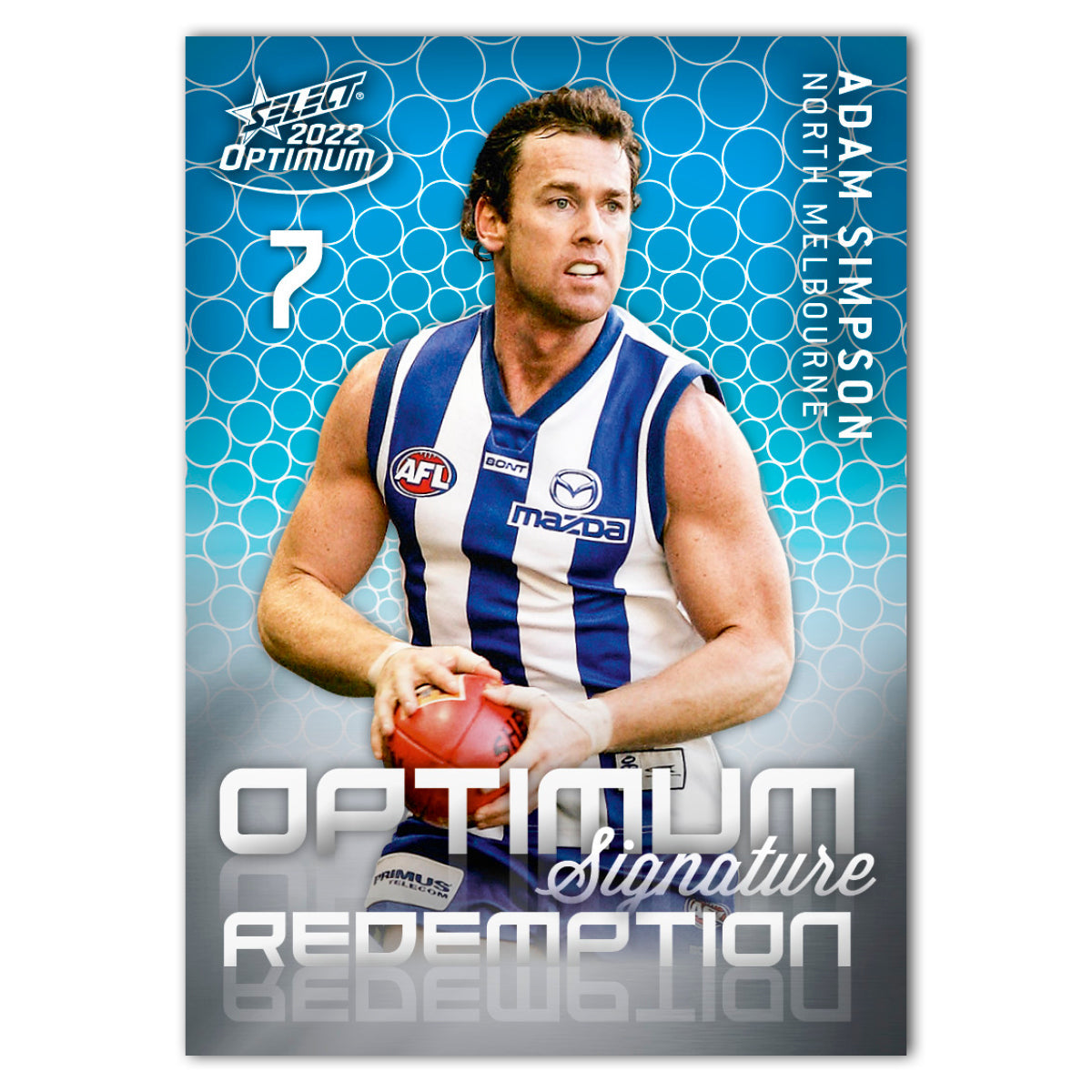 2022 AFL Optimum Signature Redemptions Submission