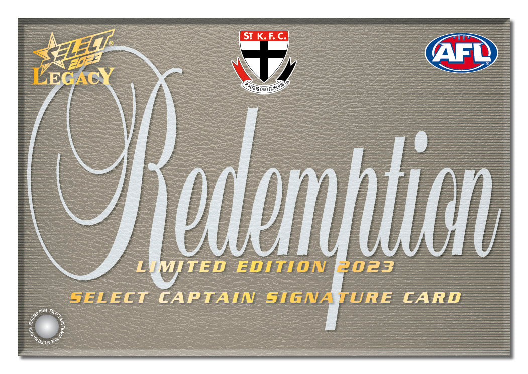 2023 AFL Legacy Redemptions Submission