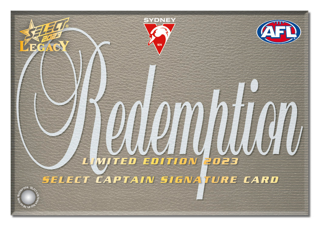 2023 AFL Legacy Redemptions Submission