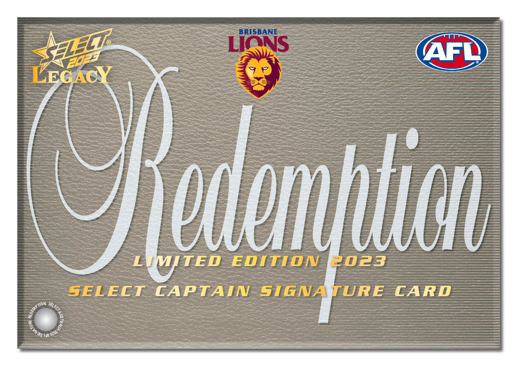 2023 AFL Legacy Redemptions Submission