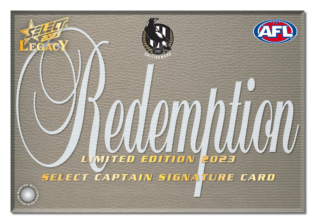 2023 AFL Legacy Redemptions Submission