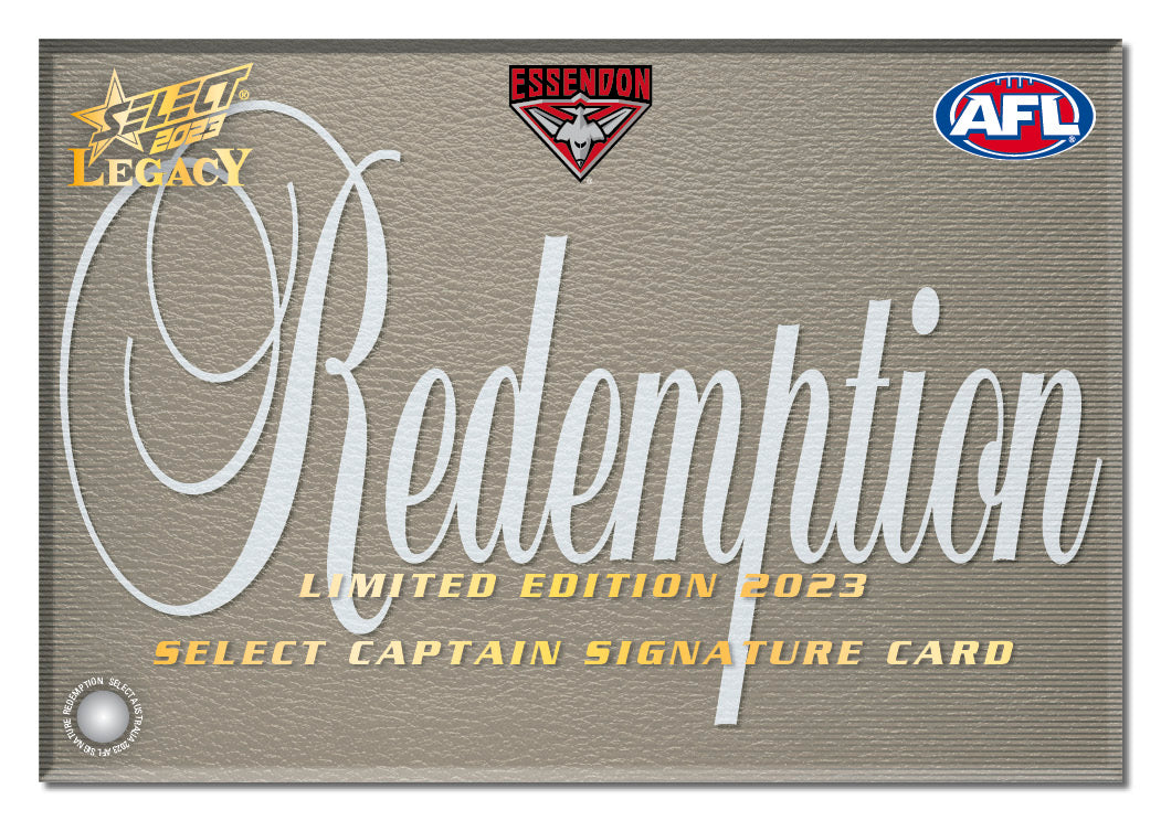 2023 AFL Legacy Redemptions Submission