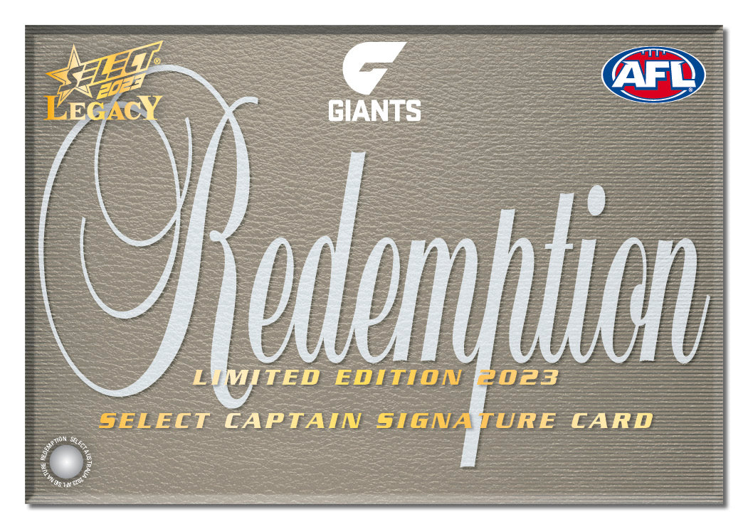 2023 AFL Legacy Redemptions Submission