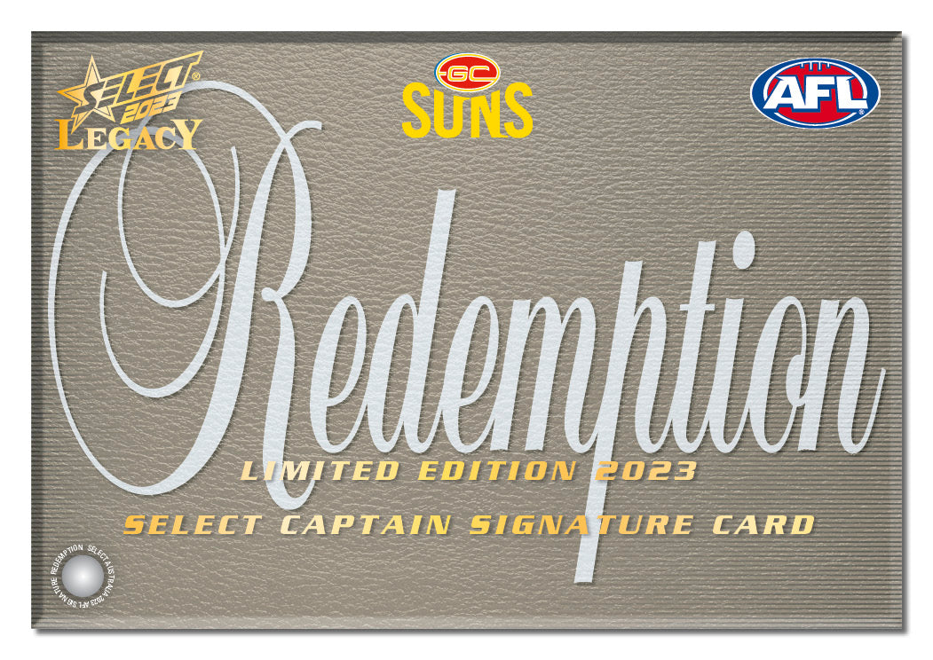 2023 AFL Legacy Redemptions Submission