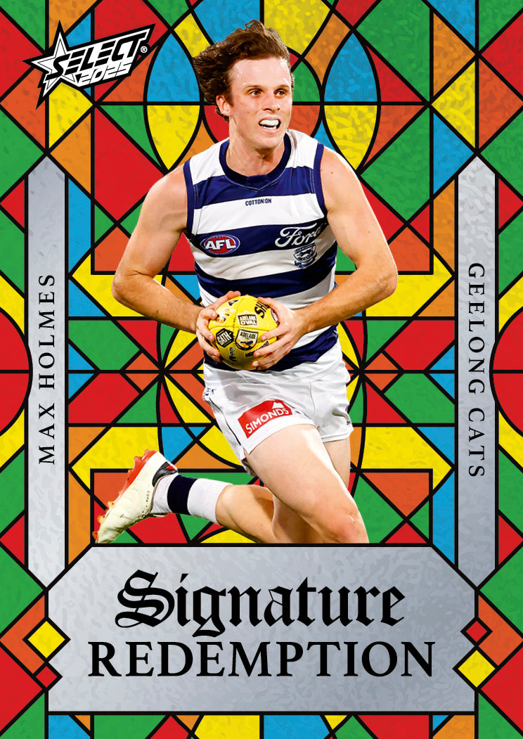 2025 AFL Footy Stars Luminous Myriad Signature Redemption Submission