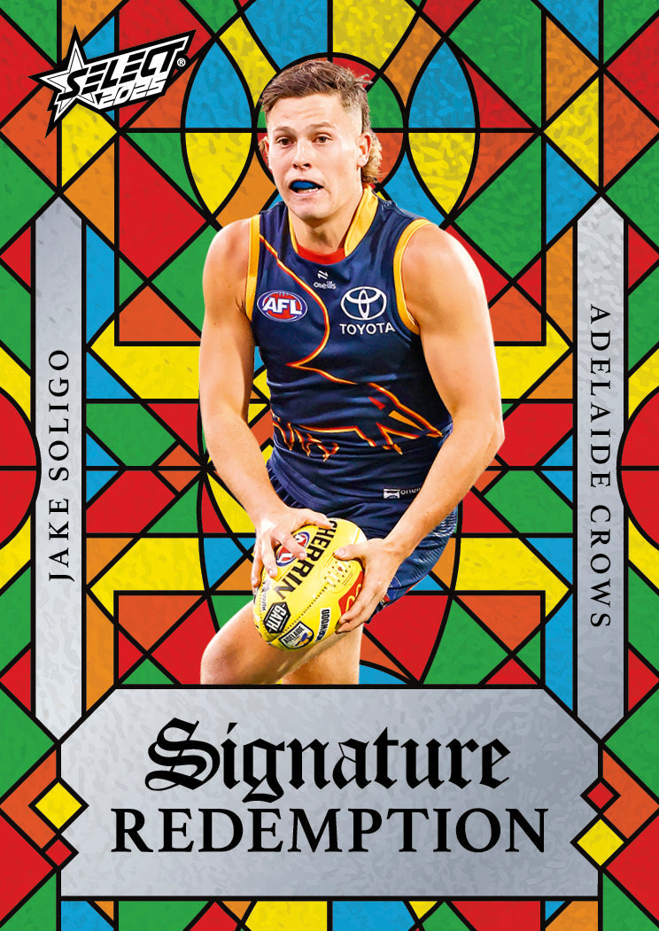 2025 AFL Footy Stars Luminous Myriad Signature Redemption Submission