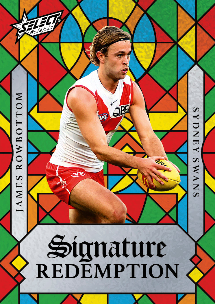 2025 AFL Footy Stars Luminous Myriad Signature Redemption Submission