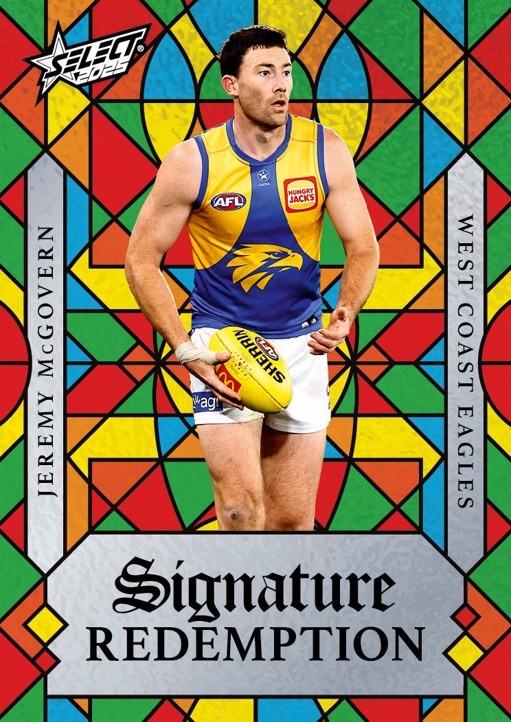 2025 AFL Footy Stars Luminous Myriad Signature Redemption Submission