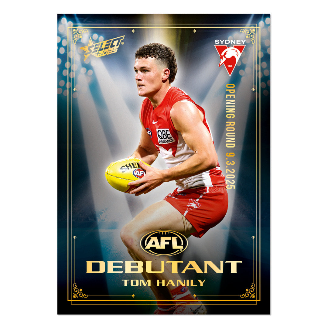 Official AFL 2025 Debutant Collector Cards