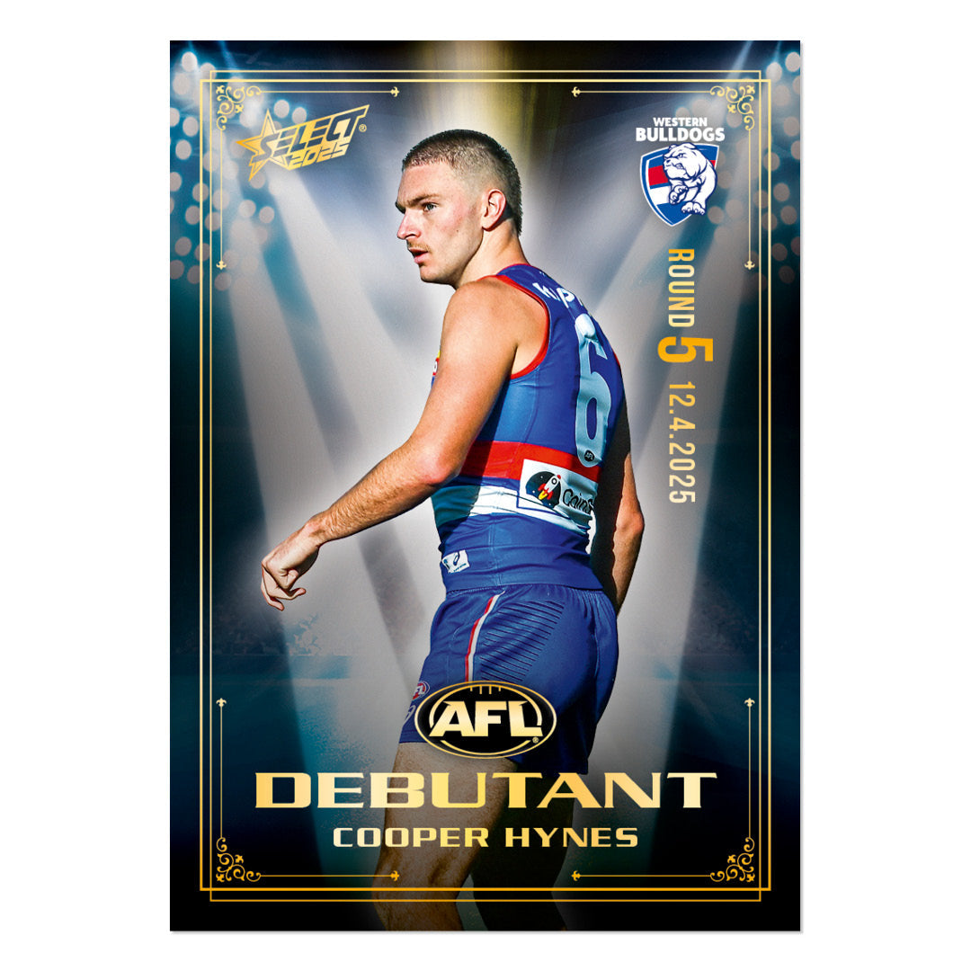Official AFL 2025 Debutant Collector Cards