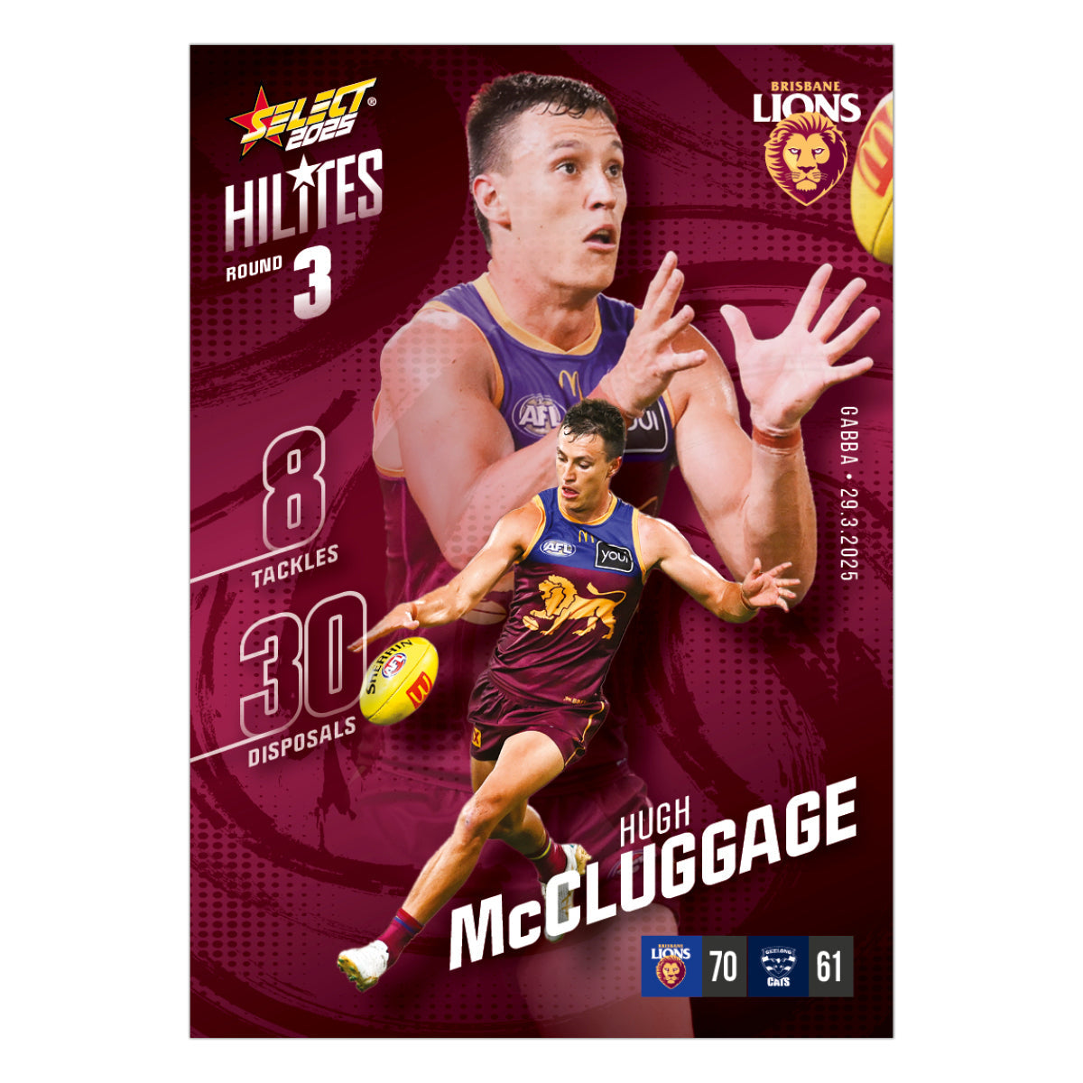 2025 AFL Hilites & Rising Star Cards