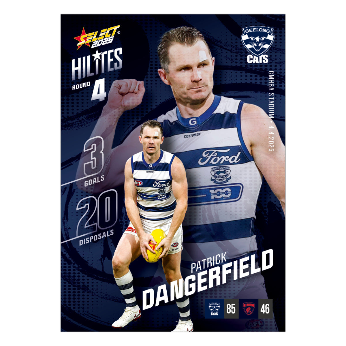 2025 AFL Hilites & Rising Star Cards