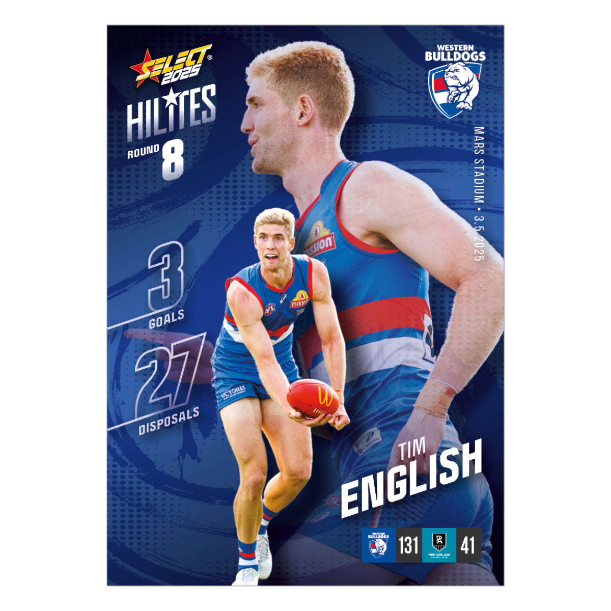 2025 AFL Hilites & Rising Star Cards