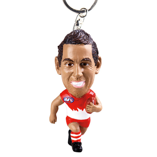 AFL Adam Goodes All-Star Keyring - Sydney Swans