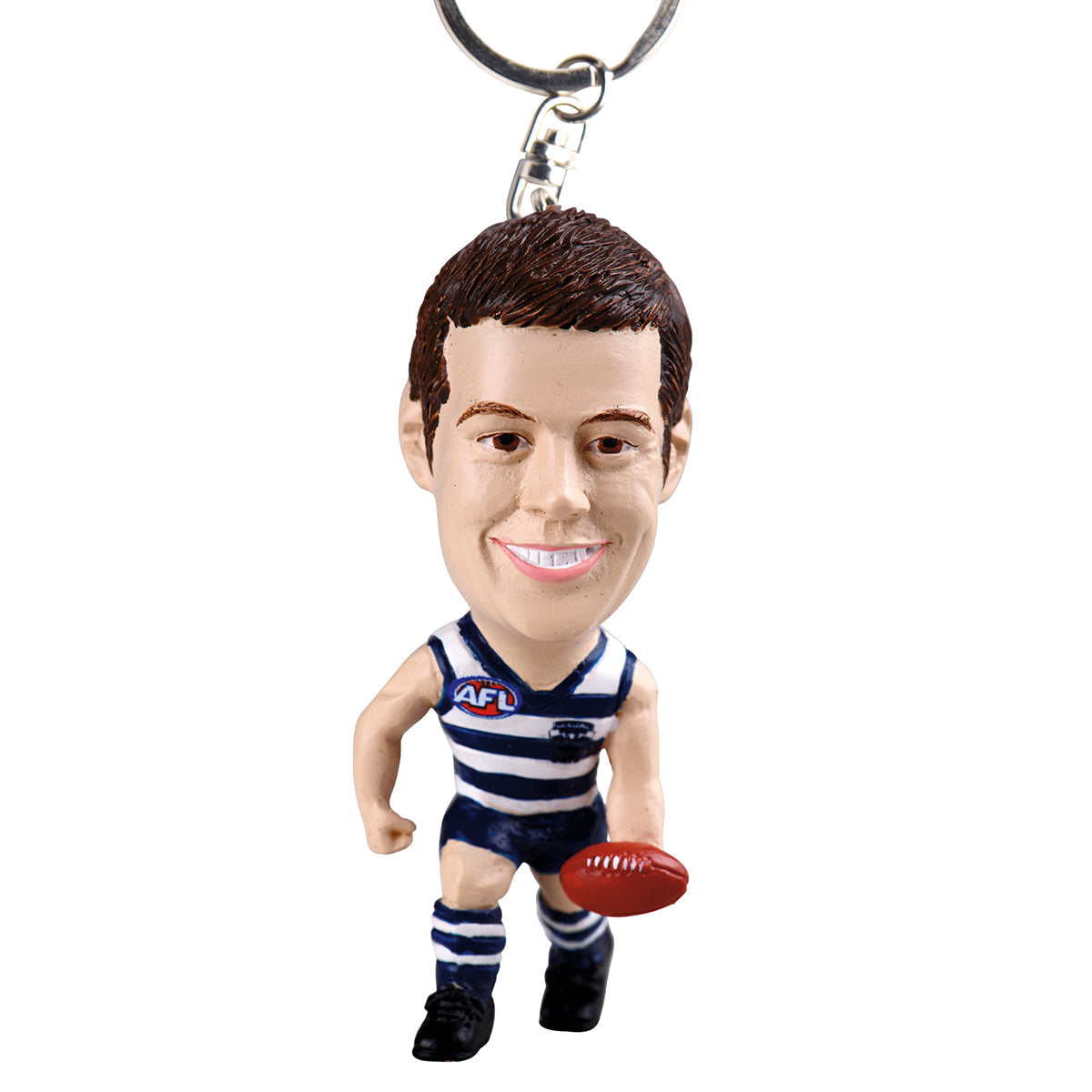 AFL Steve Johnson All-Star Keyring - Geelong