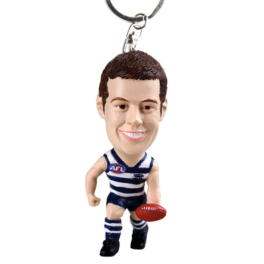 AFL Steve Johnson All-Star Keyring - Geelong